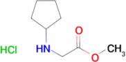 Methyl 2-(cyclopentylamino)acetate hydrochloride