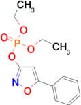 Phosphoric acid diethyl ester 5-phenylisoxazol-3-yl ester