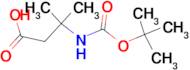 3-(tert-Butoxycarbonylamino)-3-methylbutanoic acid