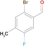 2-Bromo-5-fluoro-4-methylbenzaldehyde