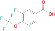 3-Fluoro-4-(trifluoromethoxy)benzoic acid