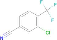 3-Chloro-4-(trifluoromethyl)benzonitrile