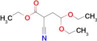 Ethyl 2-cyano-4,4-diethoxybutyrate