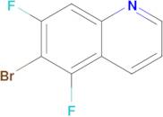 6-Bromo-5,7-difluoroquinoline