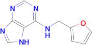 N-[(furan-2-yl)methyl]-7H-purin-6-amine