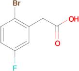 2-Bromo-5-fluorophenylacetic acid