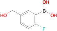 (2-Fluoro-5-(hydroxymethyl)phenyl)boronic acid