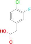 4-Chloro-3-fluorophenylacetic acid