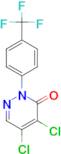 4,5-Dichloro-2-(4-(trifluoromethyl)phenyl)pyridazin-3(2H)-one