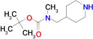 tert-Butyl methyl(piperidin-4-ylmethyl)carbamate