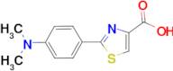 2-(4-Dimethylaminophenyl)-1,3-thiazole-4-carboxylic acid