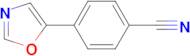 4-(1,3-Oxazol-5-yl)benzonitrile
