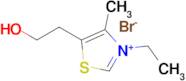3-Ethyl-5-(2-hydroxyethyl)-4-methylthiazol-3-ium bromide