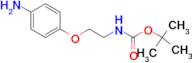 tert-Butyl 2-(4-aminophenoxy)ethylcarbamate