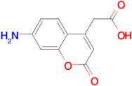 (7-Amino-2-oxo-2H-chromen-4-yl)acetic acid