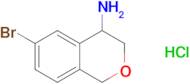 6-Bromo-3,4-dihydro-1H-isochromen-4-amine hydrochloride