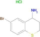 4-Amino-6-bromo-3,4-dihydro-2H-1-benzothiopyran hydrochloride