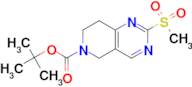 tert-Butyl 7,8-dihydro-2-(methylsulfonyl)pyrido[4,3-d]pyrimidine-6(5H)-carboxylate