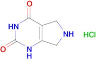 6,7-Dihydro-1H-pyrrolo[3,4-d]pyrimidine-2,4(3H,5H)-dione hydrochloride