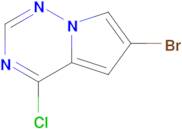 6-Bromo-4-chloropyrrolo[2,1-f][1,2,4]triazine