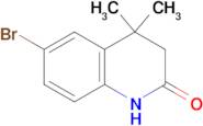 6-Bromo-3,4-dihydro-4,4-dimethylquinolin-2(1H)-one