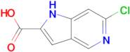 6-Chloro-1H-pyrrolo[3,2-c]pyridine-2-carboxylic acid