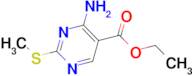 Ethyl 4-amino-2-(methylthio)pyrimidin-5-carboxylate