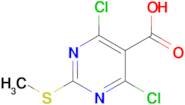 4,6-Dichloro-2-(methylthio)pyrimidine-5-carboxylic acid