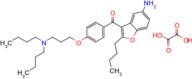 (5-Amino-2-butylbenzofuran-3-yl)(4-(3-(dibutylamino)propoxy)phenyl)methanone oxalate