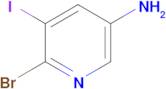 6-Bromo-5-iodopyridin-3-amine