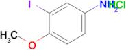 3-Iodo-4-methoxyaniline hydrochloride