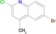 6-Bromo-2-chloro-4-methylquinoline