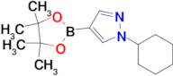 1-Cyclohexyl-4-(4,4,5,5-tetramethyl-1,3,2-dioxaborolan-2-yl)-1H-pyrazole