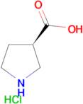 (3R)-pyrrolidine-3-carboxylic acid hydrochloride