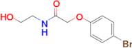 2-(4-Bromophenoxy)-N-(2-hydroxyethyl)acetamide
