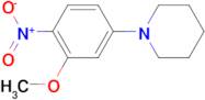 1-(3-Methoxy-4-nitrophenyl)piperidine