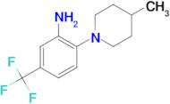 2-(4-Methylpiperidin-1-yl)-5-(trifluoromethyl)aniline