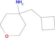 4-(Cyclobutylmethyl)oxan-4-amine