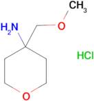 4-(Methoxymethyl)oxan-4-amine hydrochloride