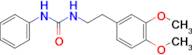 3-[2-(3,4-Dimethoxyphenyl)ethyl]-1-phenylurea