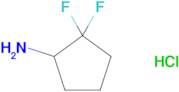 2,2-Difluorocyclopentan-1-amine hydrochloride