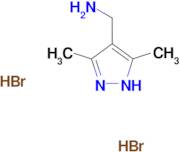 (3,5-Dimethyl-1H-pyrazol-4-yl)methylamine dihydrobromide