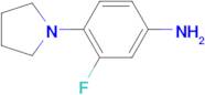 3-Fluoro-4-(1-pyrrolidinyl)aniline