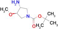 tert-Butyl (3R,4R)-3-amino-4-methoxypyrrolidine-1-carboxylate