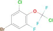 5-Bromo-1-chloro-2-(chlorodifluoromethoxy)-3-fluorobenzene