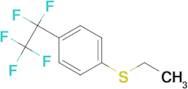 4-Ethylthio-pentafluoroethylbenzene