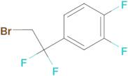 4-(2-Bromo-1,1-difluoroethyl)-1,2-difluorobenzene