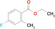 Ethyl 4-fluoro-2-methylbenzoate