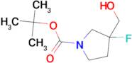 1-Boc-3-fluoro-3-hydroxymethylpyrrolidine