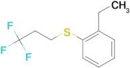 3,3,3-Trifluoropropyl 2-ethylphenyl sulfide